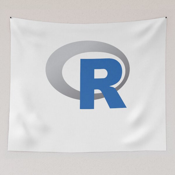 Item preview, R Official Logo Programming Language designed and sold by Rainwater Merch.