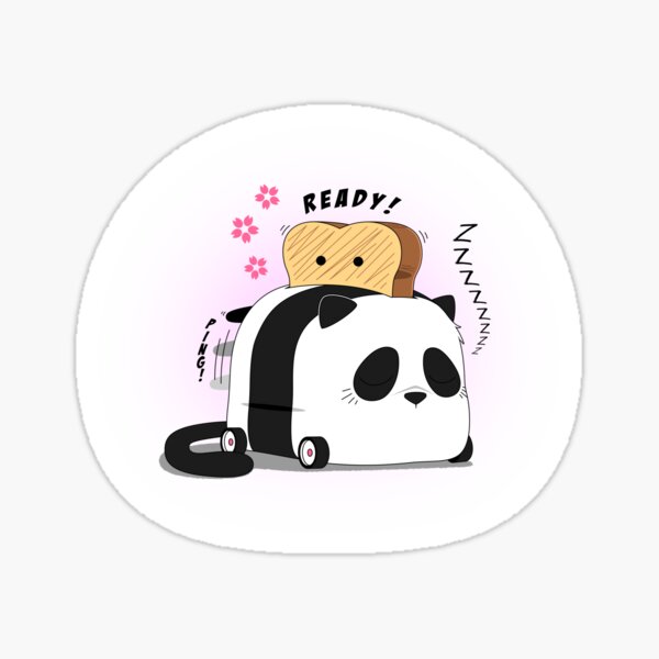 "READY!" Sticker for Sale by PandaPawPaw | Redbubble