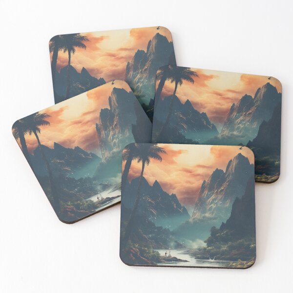 Item preview, Gentle Harmony of Vintage Wilderness Surreal Collage Nature Aesthetic Art designed and sold by Art-Jiyuu.