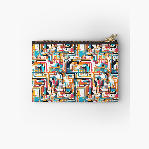 Item preview, Abstract Circuit Maze Labyrinth patterns designed and sold by Graphics By Craig.