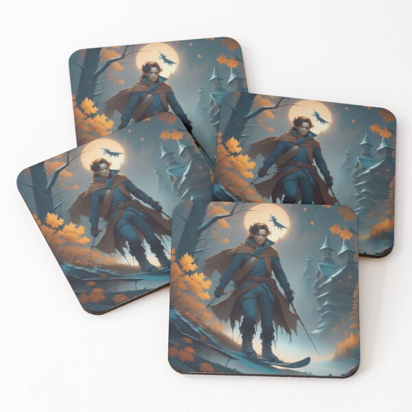Item preview, Skiing Halloween  designed and sold by catchyology.