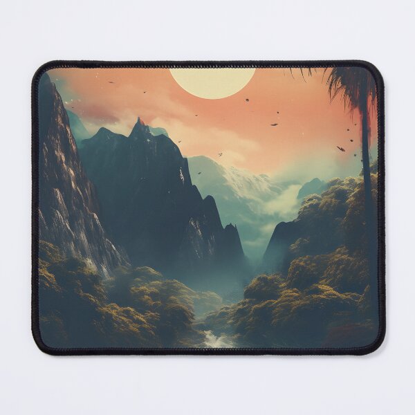 Item preview, Aged Wilderness Vintage Surreal Collage Nature Aesthetic Art designed and sold by Art-Jiyuu.