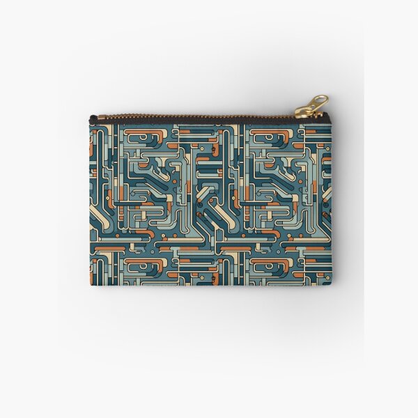 Item preview, Abstract Circuit Maze Labyrinth patterns designed and sold by Graphics By Craig.