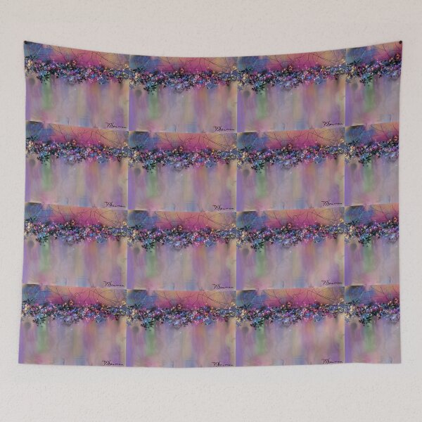 Item preview, Galaxy Abstract - Starry Landscape designed and sold by Dorothea Neumann.
