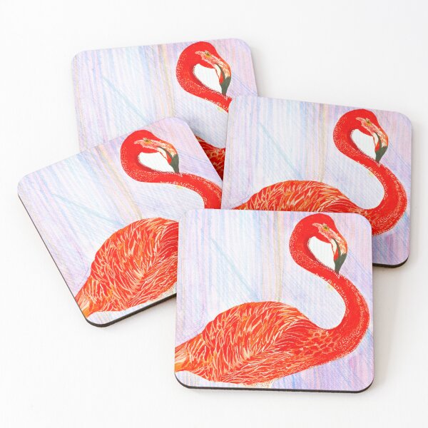 Item preview, Flamingo Reverie - Beauty in Orange designed and sold by yellow4coalarts.