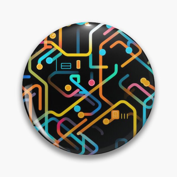 Item preview, Abstract Circuit Maze Labyrinth patterns designed and sold by Graphics By Craig.