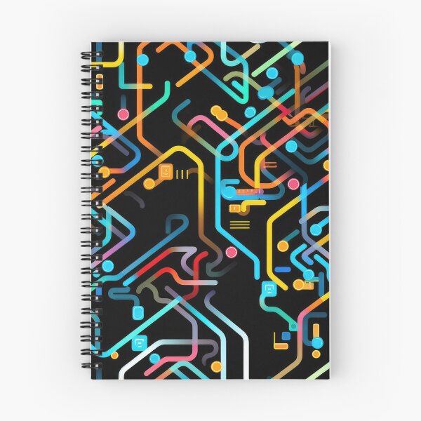 Item preview, Abstract Circuit Maze Labyrinth patterns designed and sold by Graphics By Craig.
