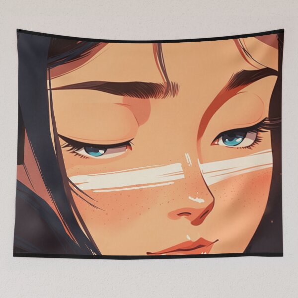 Item preview, freckled girl designed and sold by impactartanime.