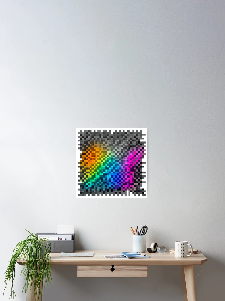 Thumbnail 2 of 3, Poster, Pixel designed and sold by MagicColorPrint.