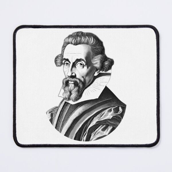 Item preview, Portrait of Johannes Kepler designed and sold by NTGUILTY.