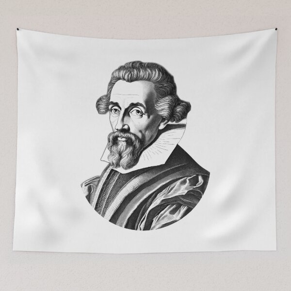 Item preview, Portrait of Johannes Kepler designed and sold by NTGUILTY.