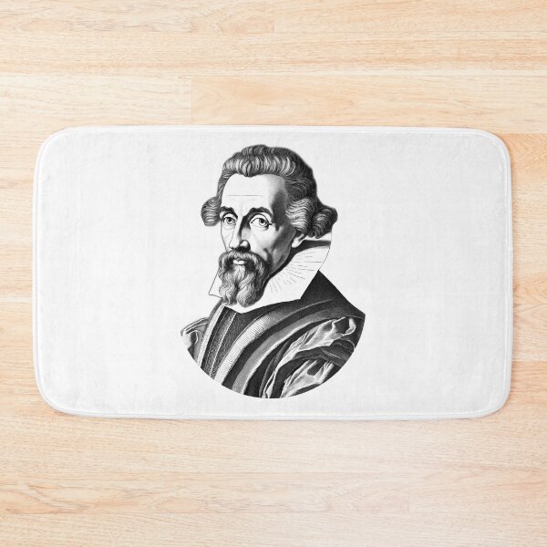 Item preview, Portrait of Johannes Kepler designed and sold by NTGUILTY.
