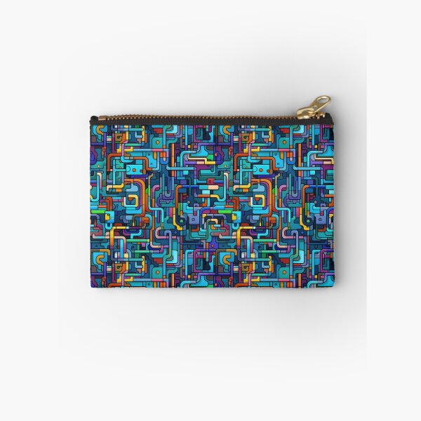 Item preview, Abstract Circuit Maze Labyrinth patterns designed and sold by Graphics By Craig.
