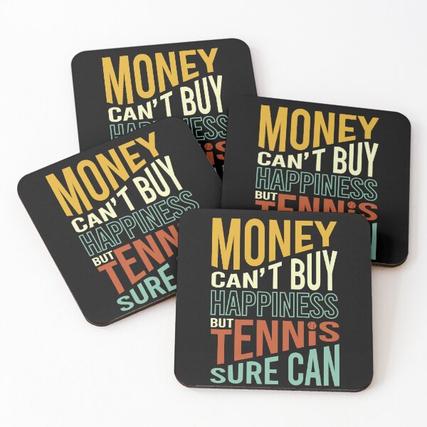 Item preview, Funny Tennis Saying Money Can't Buy Happiness designed and sold by whyitsme.