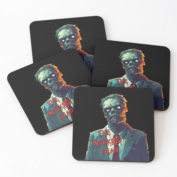 Item preview, The Working Dead - spooky zombie designed and sold by TomFrontierArt.