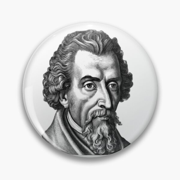 Item preview, Portrait Johannes Kepler designed and sold by NTGUILTY.