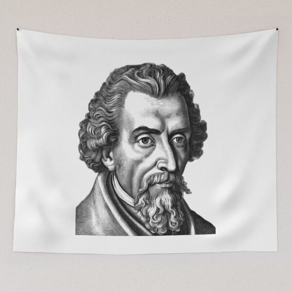 Item preview, Portrait Johannes Kepler designed and sold by NTGUILTY.
