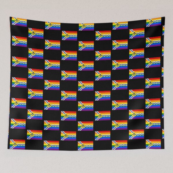 Item preview, St. Louis Pride Flag designed and sold by BahayProduction.