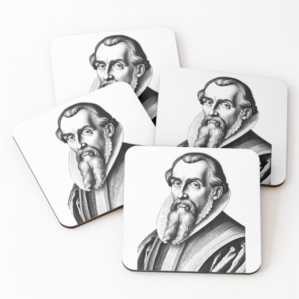Item preview, Johannes Kepler Portrait designed and sold by NTGUILTY.
