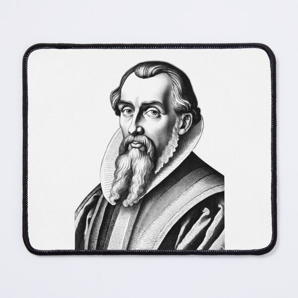Item preview, Johannes Kepler Portrait designed and sold by NTGUILTY.