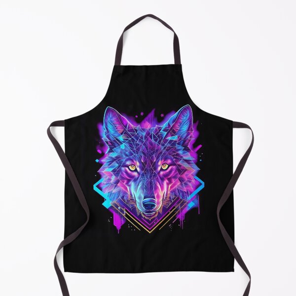 Item preview, Synthwave Style / Neon Wolf designed and sold by Seneku-Design.