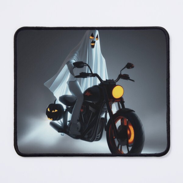 Item preview, Halloween Skeleton Riding A Motorcycle designed and sold by catchyology.