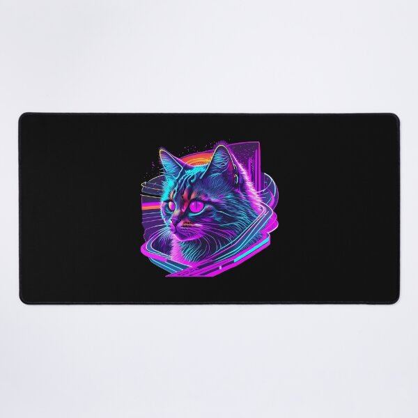 Item preview, Synthwave Style / Neon Cat designed and sold by Seneku-Design.