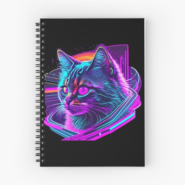 Item preview, Synthwave Style / Neon Cat designed and sold by Seneku-Design.