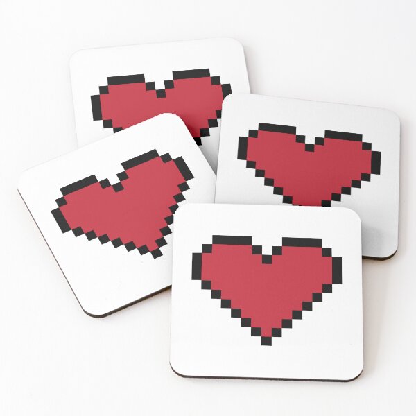 Item preview, Pixel Heart Container designed and sold by EdwinaSeay.