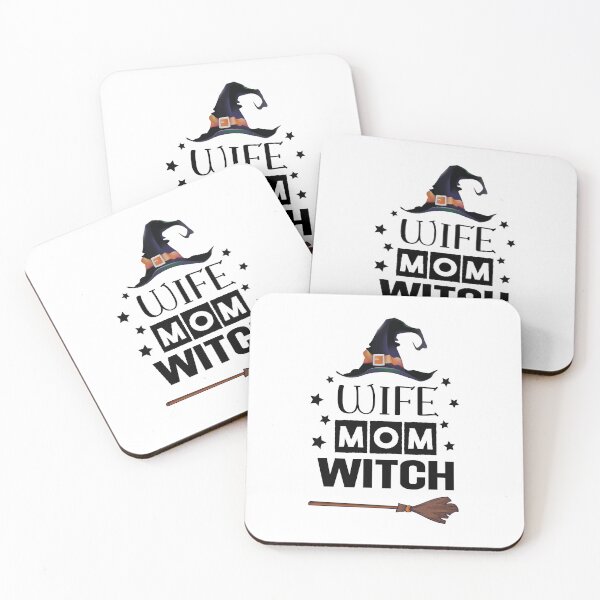 Item preview, WIFE MOM WITCH  designed and sold by Fateh-Kro ⭐⭐⭐⭐⭐.