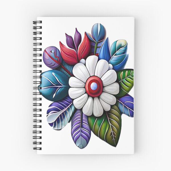 Item preview, multicolored flower designed and sold by amazouz1.