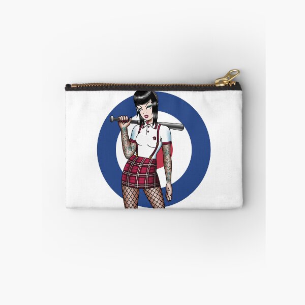 Item preview, Salty-Dog American Traditional Skinhead Girl designed and sold by salty-dog.