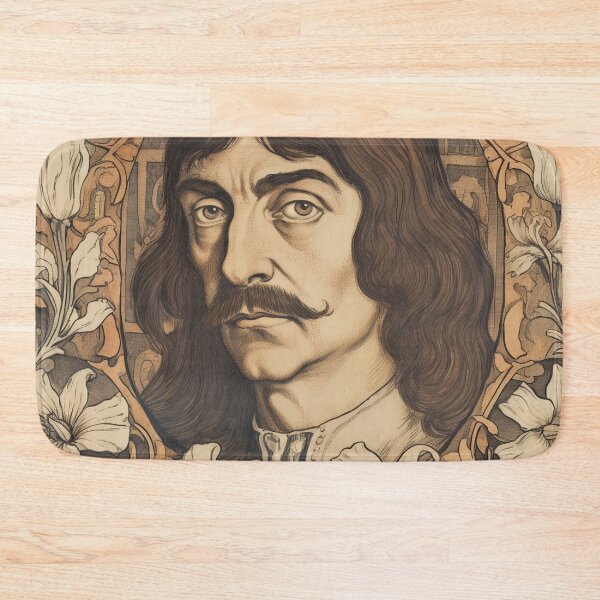 Item preview, René Descartes designed and sold by ComicsFactory.