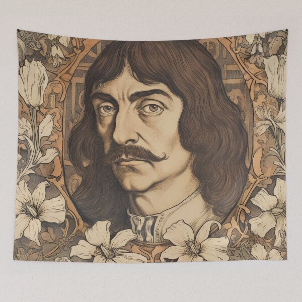 Item preview, René Descartes designed and sold by ComicsFactory.