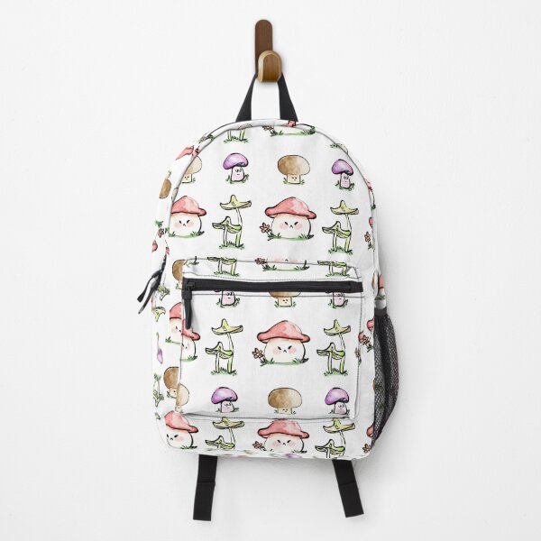 Item preview, Four Mushroom Friends Watercolor designed and sold by SavoCoco.