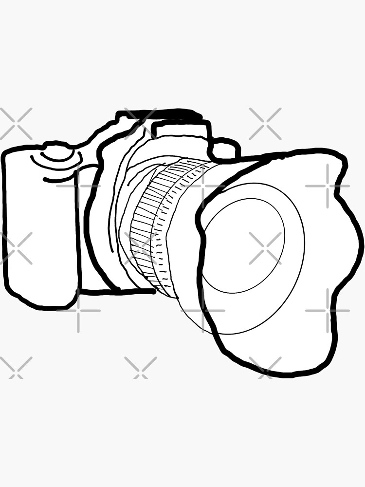 Autocollant vintage pelicule de caméra