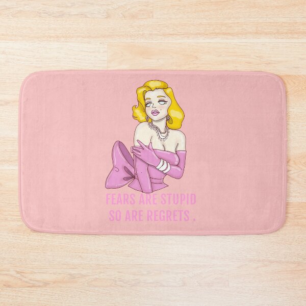 Item preview, Fears are stupid so they are regressed. marilyn quotes designed and sold by La Loca.
