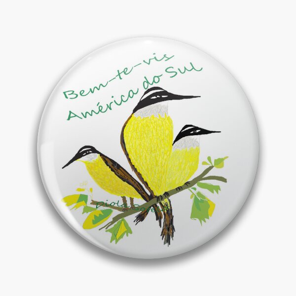 Item preview, "Great Kiskadee" from South America designed and sold by Diola Sotelo.