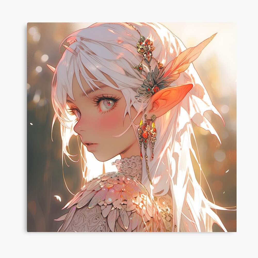 Beautiful Soft Elf Anime Girl