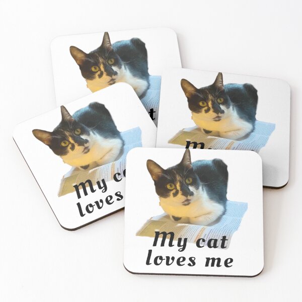 Item preview, My Cat Loves Me designed and sold by Mizjean.