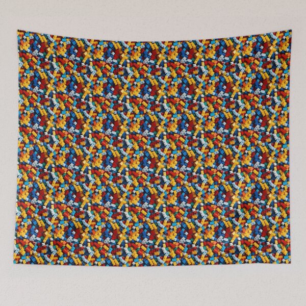 Item preview, Kids Building Blocks Pattern designed and sold by Logic72.