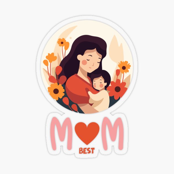 Best mom Stickers - Free kid and baby Stickers