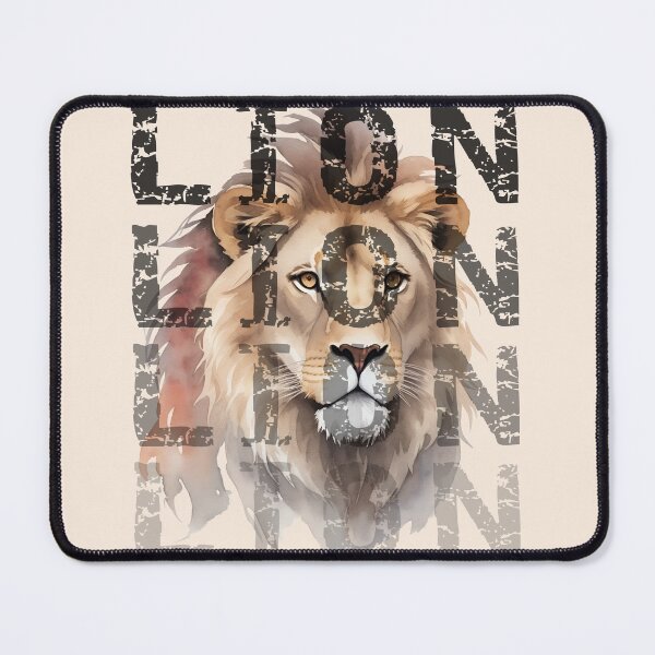 Item preview, watercolor lion designed and sold by K-Art-Design.