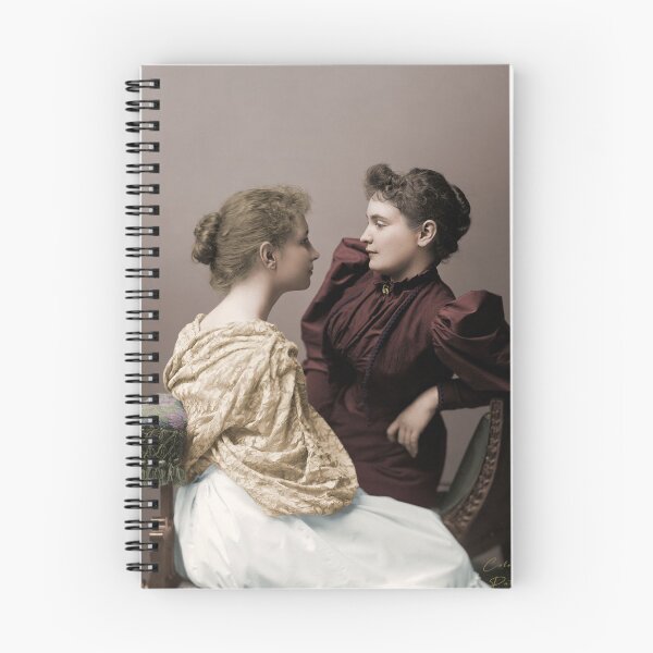 Item preview, Helen Keller and Anne Sullivan 1891 designed and sold by PatSeg Photos.