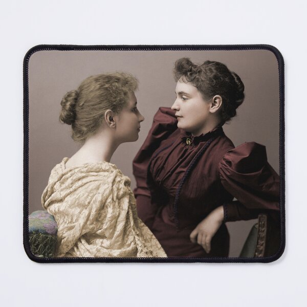 Item preview, Helen Keller and Anne Sullivan 1891 designed and sold by PatSeg Photos.