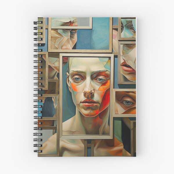 Item preview, Collage de pintura al óleo, obras de arte con IA designed and sold by silent-violin.