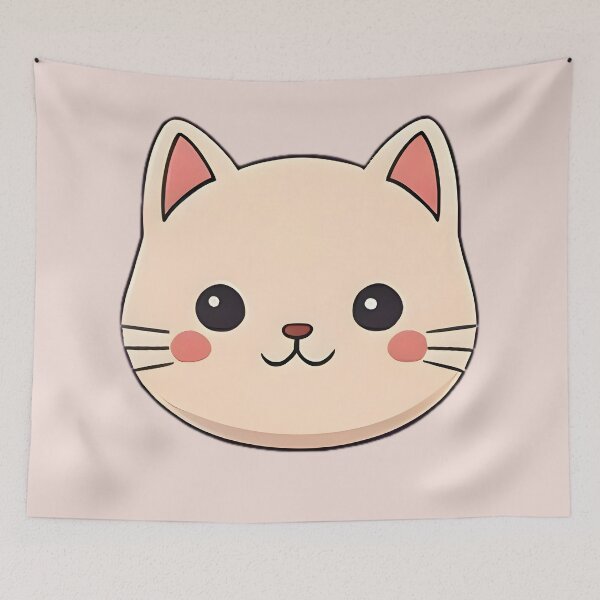 Item preview, Cute Pink Cat designed and sold by AGNIII.