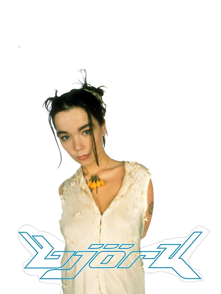 Bjork 90s Photo Design