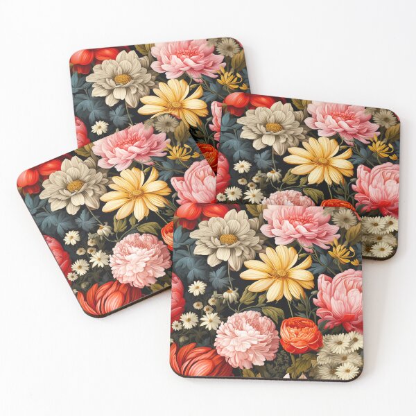 Item preview, Vintage Floral Garden Pattern designed and sold by Qoupy.