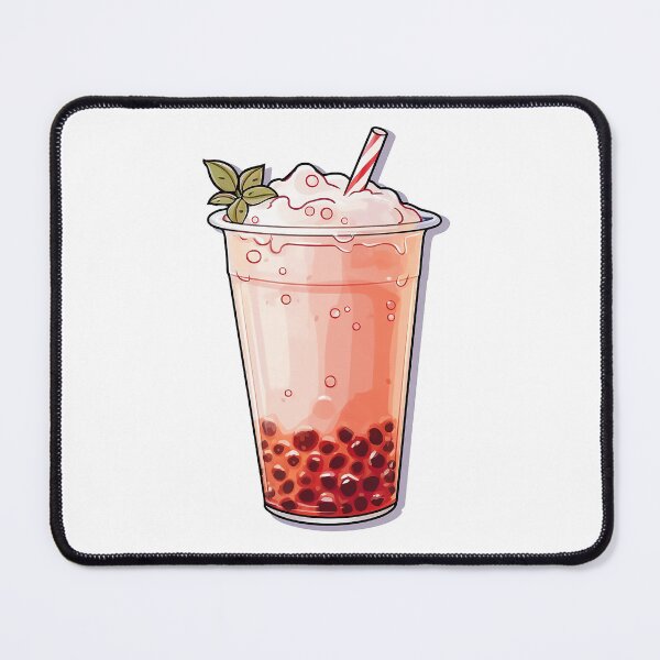 Item preview, Raspberry Bubble Tea  designed and sold by meganohm.
